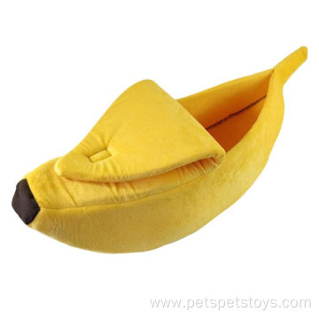 Pet Cat House Bed Banana Shape Dog Cute